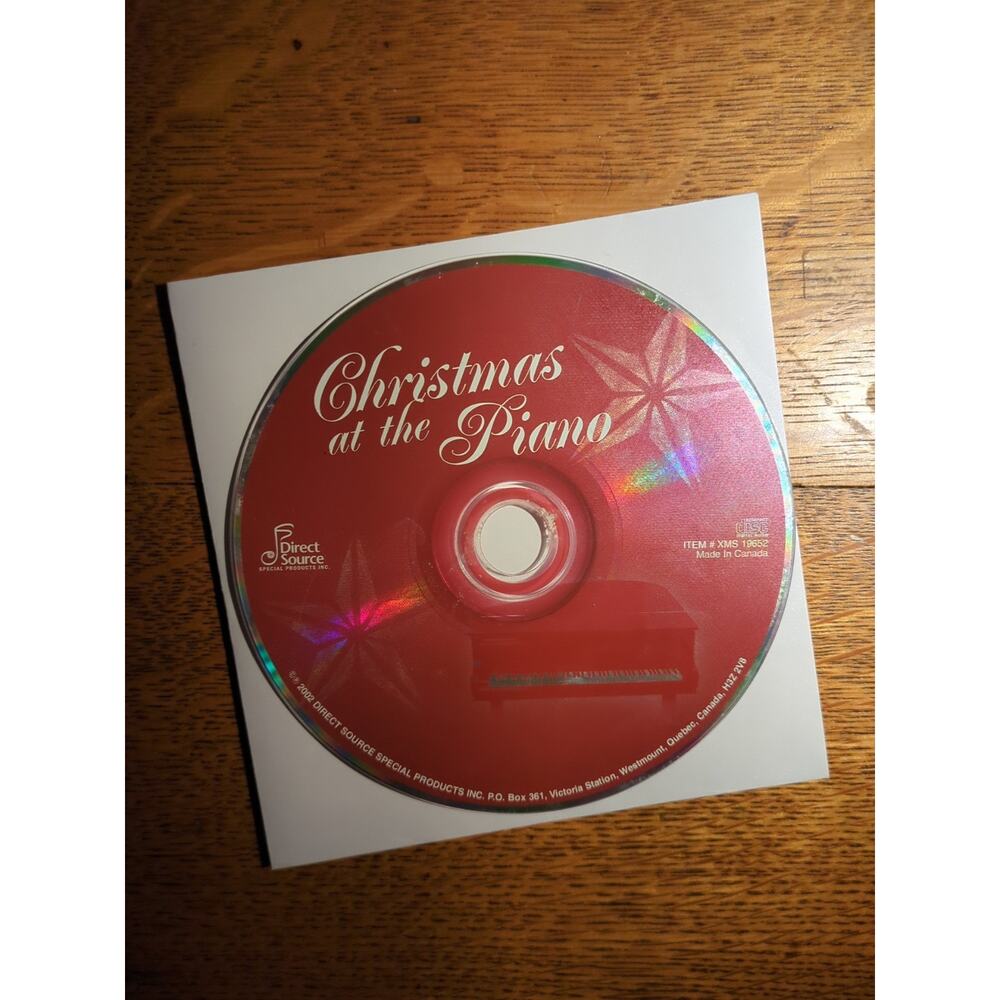 CHRISTMAS at the PIANO Disc Only